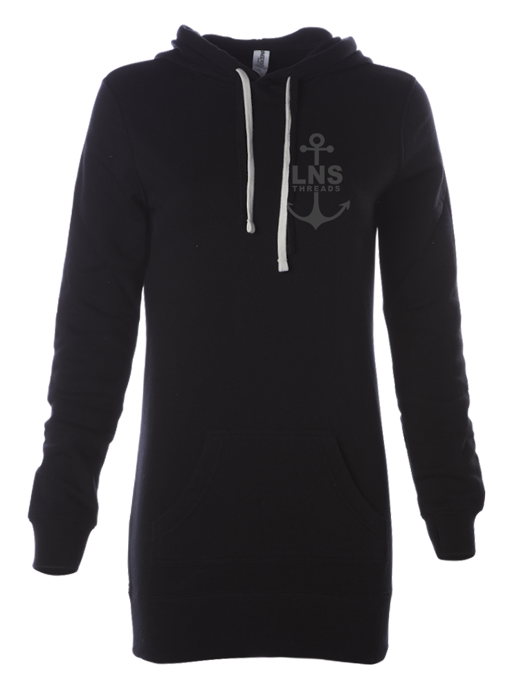 Women's *Anchor* Hooded Pullover Dress – LNSThreads
